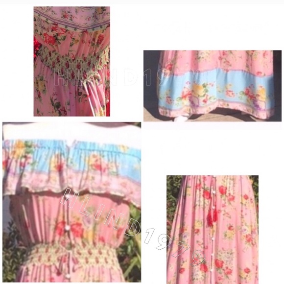 ⚠️FINAL MARKDOWN ⚠️Hosannah Maxi Dress - Lotus - Picture 4 of 8